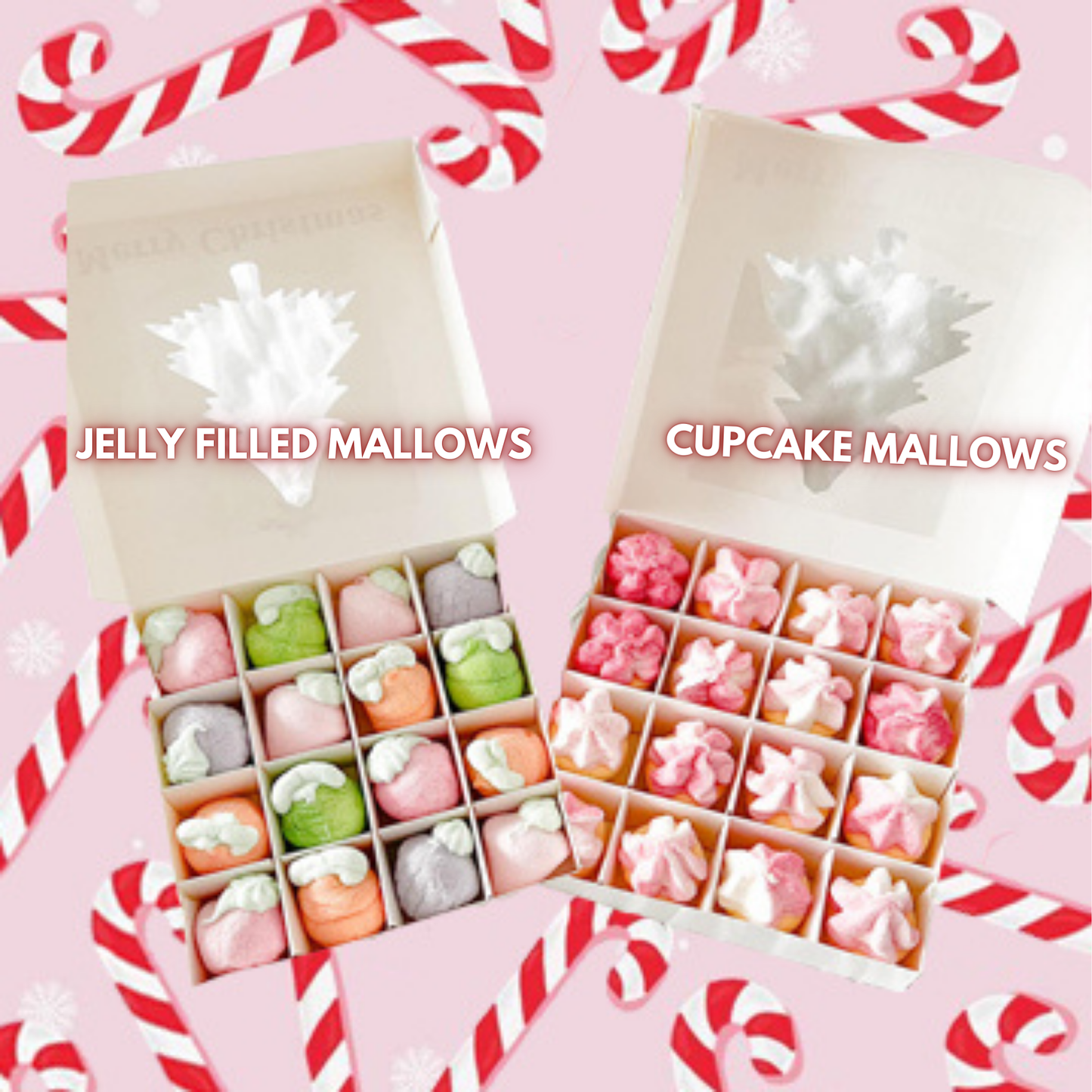 OH CHRISTMAS TREE MARSHMALLOW GIFT BOX