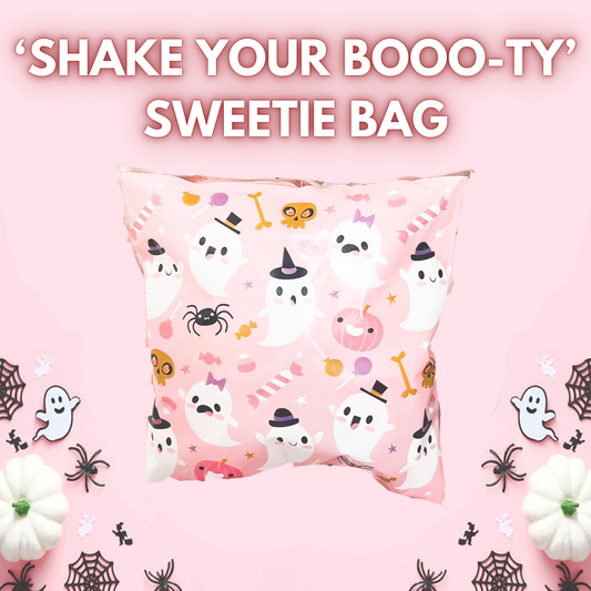 'SHAKE YOUR BOOOO-TY' 250g SWEETIE BAG
