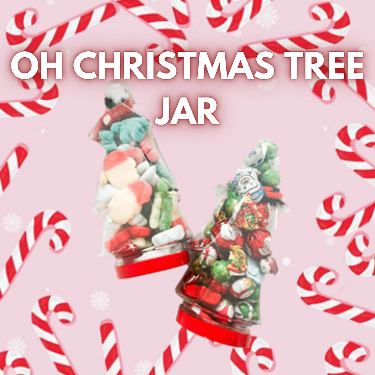 OH CHRISTMAS TREE JAR