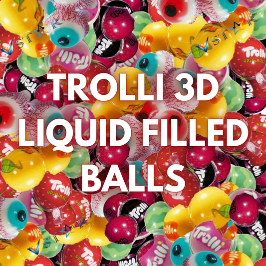 TROLLI 3D LIQUID FILLED BALLS