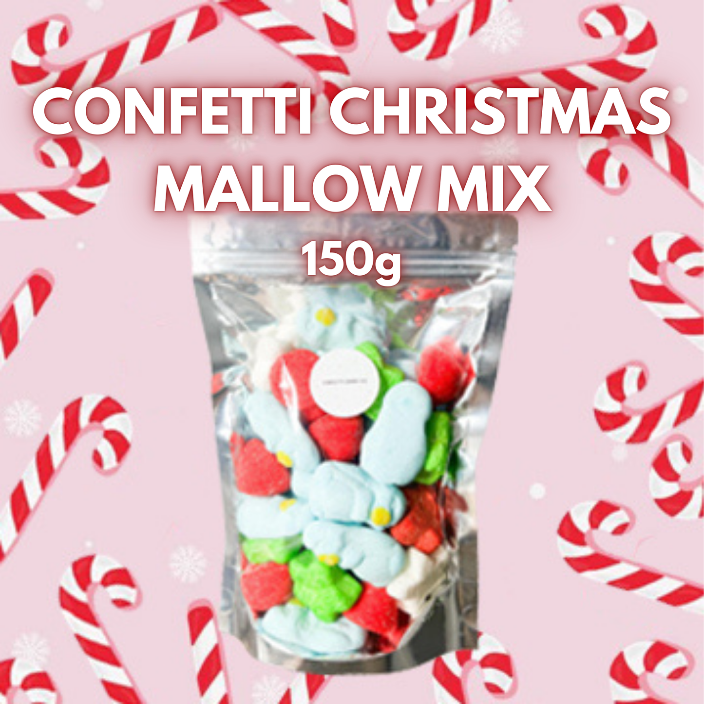 CONFETTI CHRISTMAS MARSHMALLOW BAG