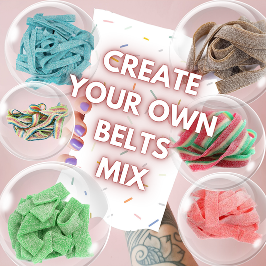 CREATE YOUR OWN FIZZY BELTS MIX