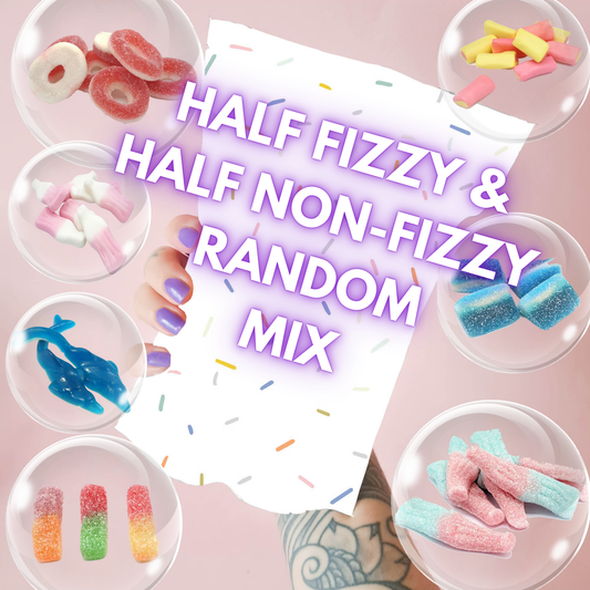 RANDOM 1/2 FIZZY & 1/2 NON-FIZZY MIX