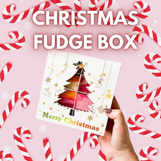 FUDGE Christmas box- 16 PIECES OF FUDGE