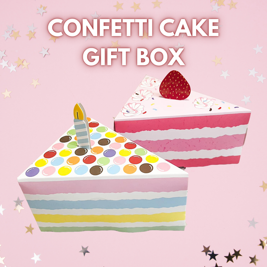 CONFETTI CAKE GIFT BOX- 300g