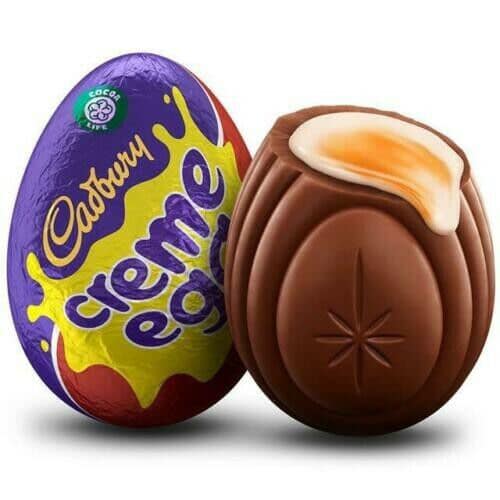 Creme eggs