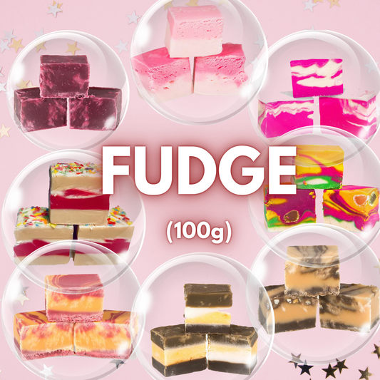 FUDGE (100g)- Minimum of 3 options